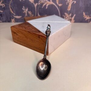 Vintage Estate Peter Rabbit Silver Plated Spoon Little Spoon